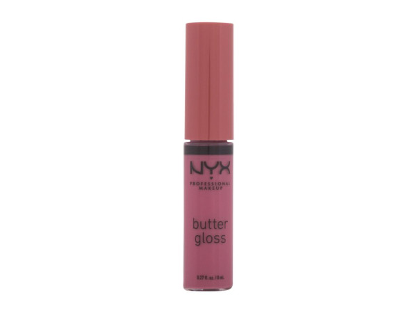NYX Professional Makeup Butter Gloss 07 Tiramisu (W) 8ml, Lesk na pery