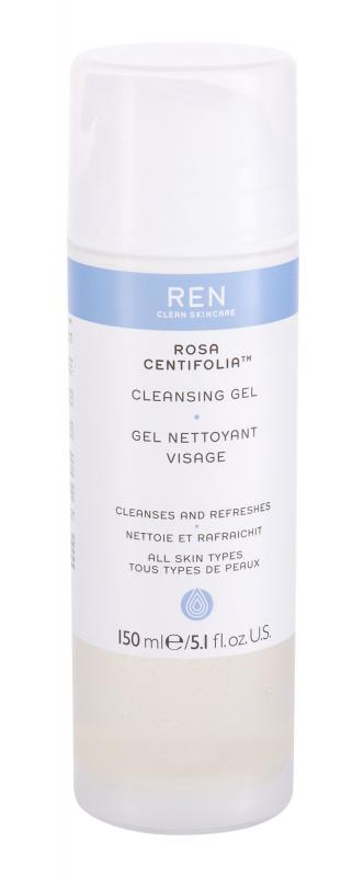 REN Clean Skincare Rosa Centifolia (W)  150ml, Čistiaci gél