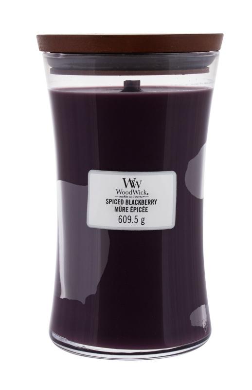 WoodWick oválna váza Spiced Blackberry 609,5g, Vonná sviečka