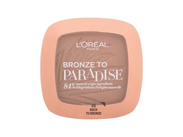 L'Oréal Paris Bronze To Paradise 03 Back To Bronze (W) 9g, Bronzer