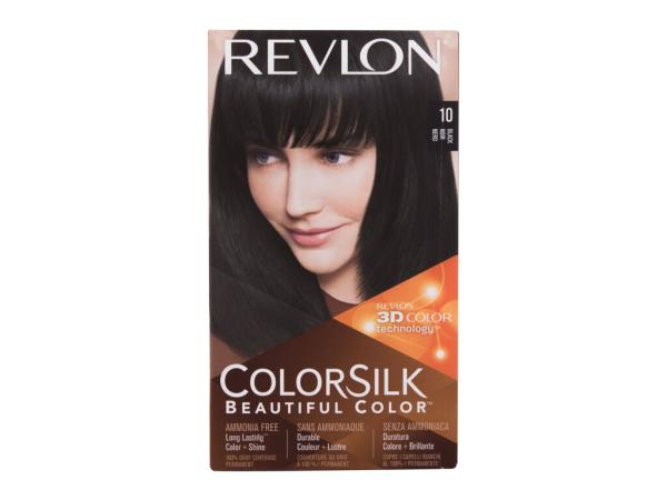 Revlon Colorsilk Beautiful Color 10 Black (W) 59,1ml, Farba na vlasy