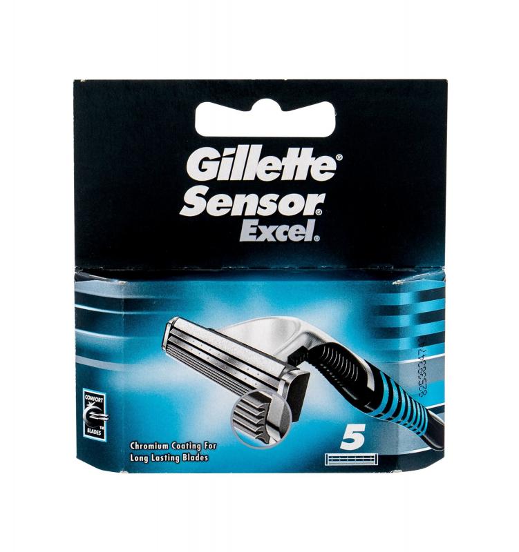 Gillette Sensor Excel (M)  5ks, Náhradné ostrie