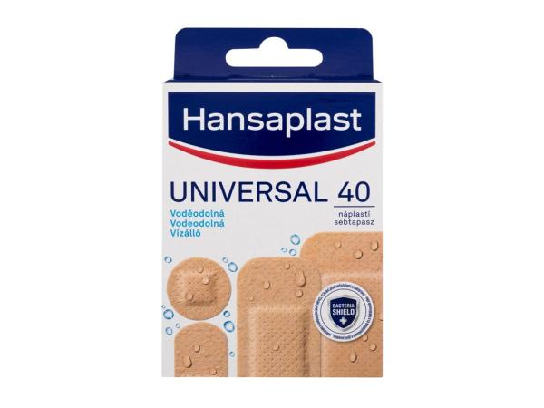 Hansaplast Universal Waterproof Plaster (U) 40ks, Náplasť