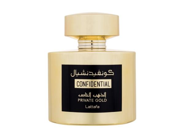 Lattafa Confidential Private Gold (U) 100ml, Parfumovaná voda