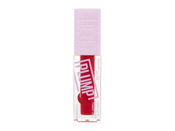 Maybelline Lifter Plump 004 Red Flag (W) 5,4ml, Lesk na pery