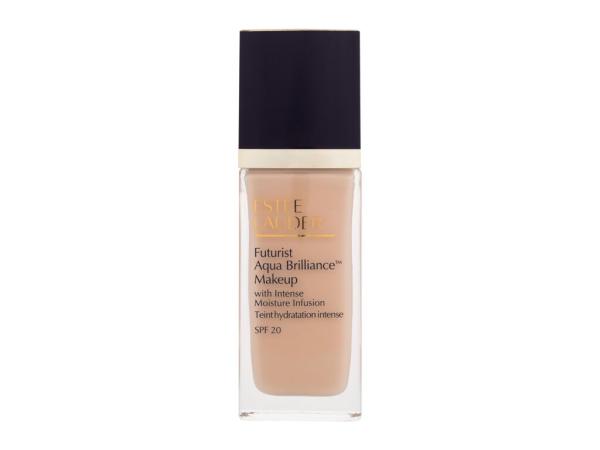 Estée Lauder Futurist Aqua Brilliance 1W0 Warm Porcelain (W) 30ml, Make-up SPF20