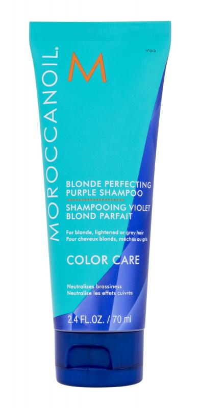 Moroccanoil Color Care Blonde Perfecting Purple Shampoo (W) 70ml, Šampón