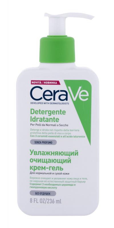 CeraVe Hydrating Facial Cleansers (W)  236ml, Čistiaca emulzia