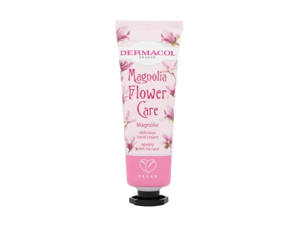 Dermacol Care Delicious Hand Cream Magnolia Flower (W)  30ml, Krém na ruky