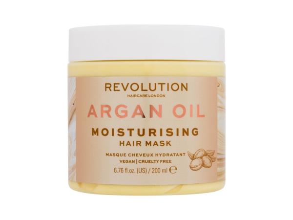 Revolution Haircare Moisturising Hair Mask Argan Oil (W)  200ml, Maska na vlasy