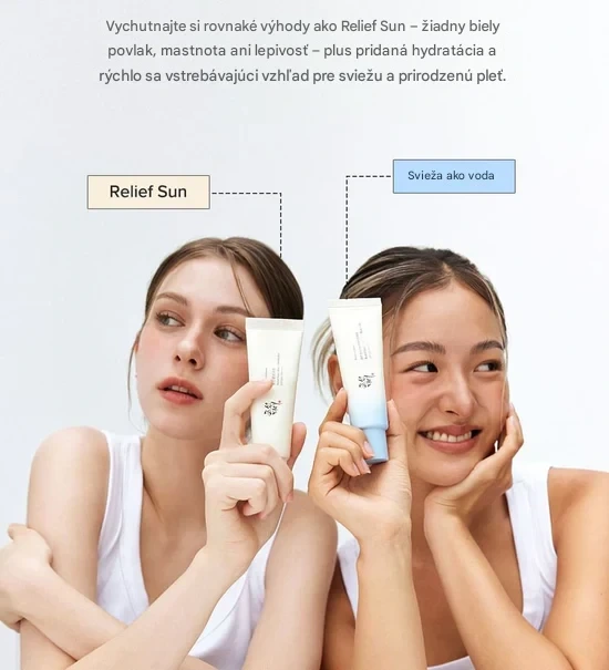 Beauty of Joseon Relief Sun Aqua Fresh Rice + B5 50ml, Opaľovací prípravok na tvár SPF50+ 4