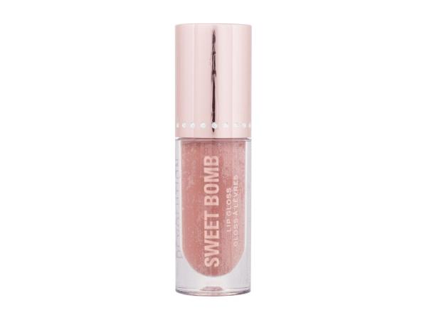 Makeup Revolution Lo Y2K Baby Sweet Bomb Lip Gloss Strawberry Swirl Nude (W) 4,5ml, Lesk na pery