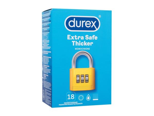 Durex Extra Safe Thicker (M) 18ks, Kondómy