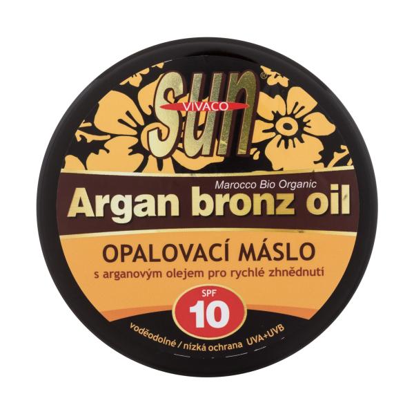 Vivaco Sun Argan Bronz Oil Suntan Butter (U) 200ml, Opaľovací prípravok na telo SPF10