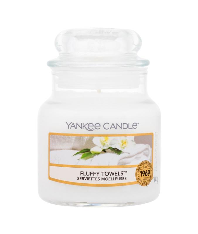 Yankee Candle Fluffy Towels (U) 104g, Vonná sviečka