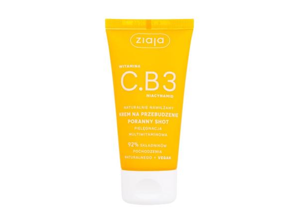 Ziaja Vitamin C.B3 Niacinamide Morning Shot Wake Up Cream (W) 50ml, Denný pleťový krém