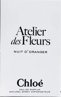 Chloé Atelier des Fleurs Nuit D´Oranger (W) 1.2ml, Parfumovaná voda