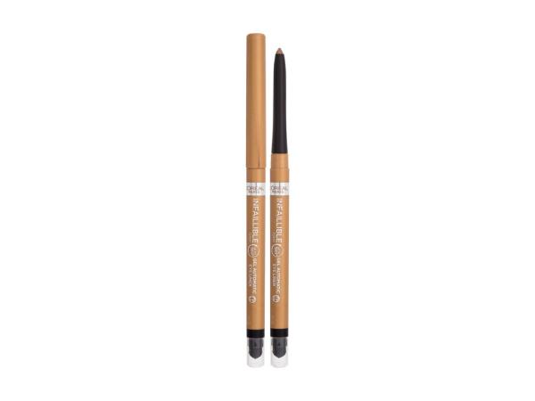 L'Oréal Paris Infaillible Grip 36H Gel Automatic Eye Liner 014 Soft Gold (W) 1,2g, Ceruzka na oči