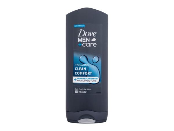 Dove Men + Care Hydrating Clean Comfort (M) 400ml, Sprchovací gél