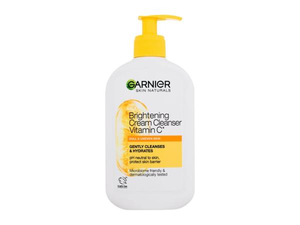 Garnier Skin Naturals Vitamin C Brightening Cream Cleanser (W) 250ml, Čistiaci krém
