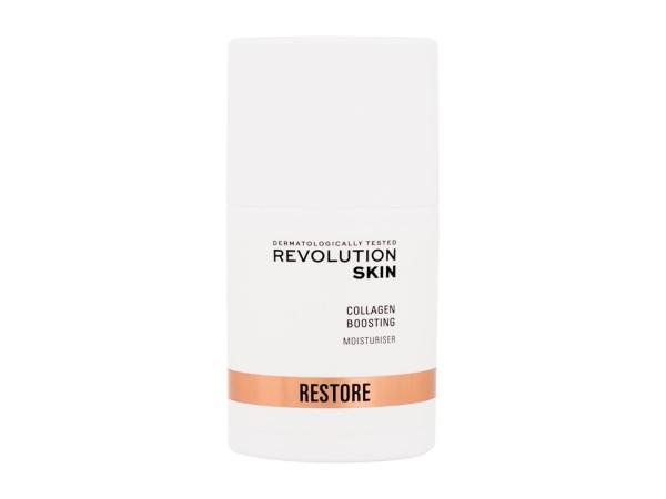 Revolution Skincare Collagen Boosting Moisturiser Restore (W)  50ml, Denný pleťový krém