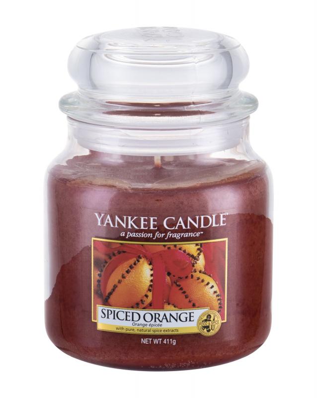 Yankee Candle Spiced Orange (U)  411g, Vonná sviečka