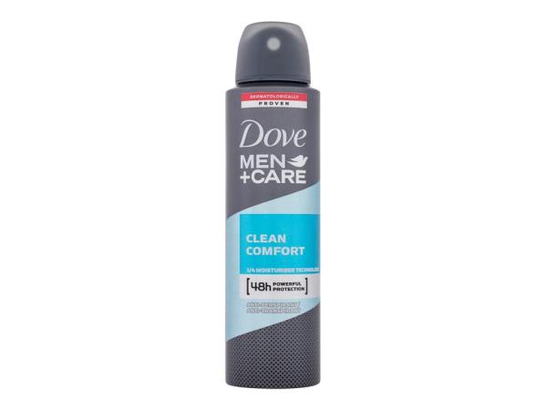 Dove Clean Comfort Men + Care (M)  150ml, Antiperspirant