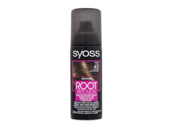 Syoss Root Retoucher Temporary Root Cover Spray Brown (W) 120ml, Farba na vlasy