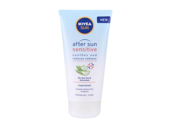 Nivea Sensitive SOS Cream-Gel After Sun (U)  175ml, Prípravok po opaľovaní
