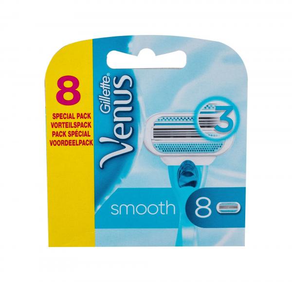 Gillette Smooth Venus (W) 8ks, Náhradné ostrie