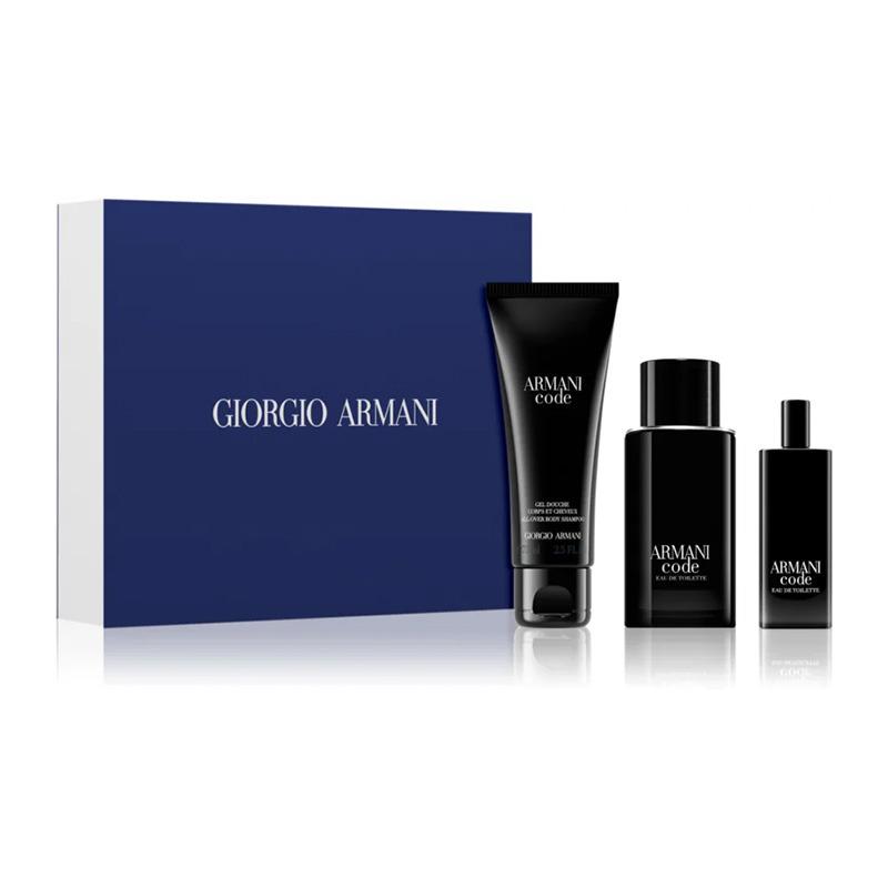 Giorgio Armani Armani Code Pour Homme (M) EdT 75ml + Sprchovaví gel 75ml + EdT 15ml