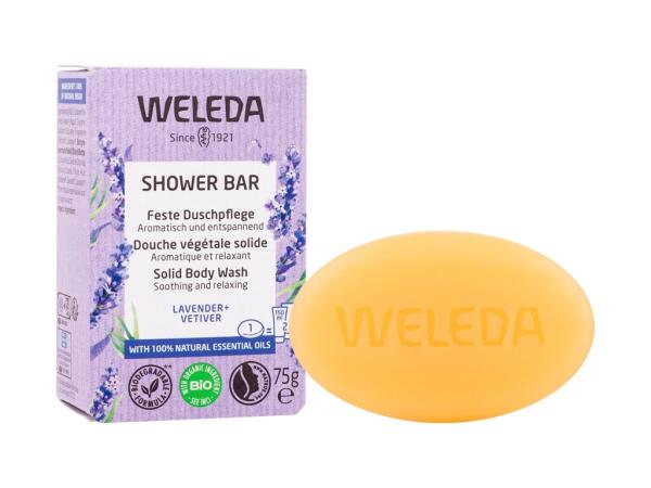 Weleda Lavender + Vetiver Shower Bar (W)  75g, Tuhé mydlo