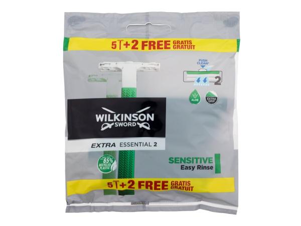 Wilkinson Sword Extra Essential 2 Sensitive (M) 7ks, Holiaci strojček