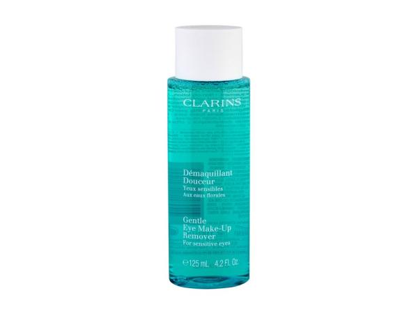 Clarins Gentle Eye Make-Up Remover For Sensitive Eyes (W) 125ml, Odličovač očí