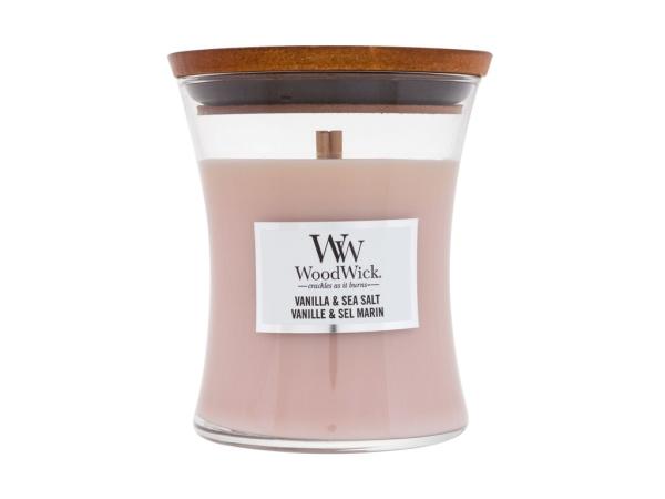 WoodWick Vanilla & Sea Salt (U)  275g, Vonná sviečka