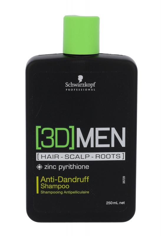 Schwarzkopf Professi 3DMEN (M) 250ml, Šampón