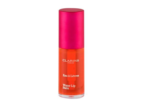 Clarins Water Lip Stain 01 Rose Water (W) 7ml, Lesk na pery