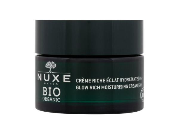 NUXE Bio Organic Citrus Cells Glow Rich Moisturising Cream (W) 50ml, Denný pleťový krém