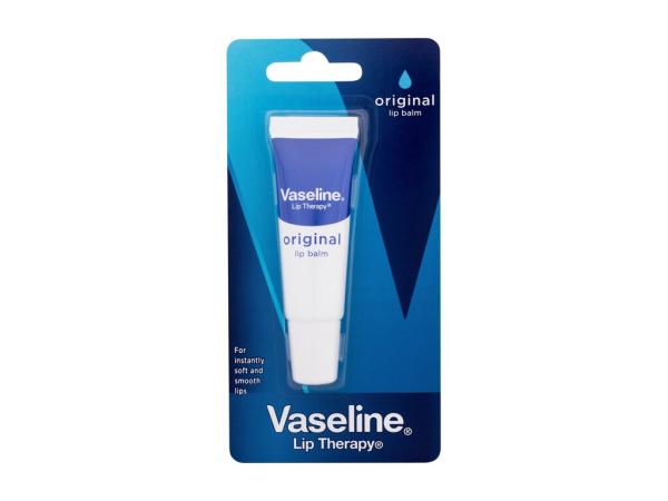 Vaseline Lip Therapy Original Lip Balm Tube (W) 10g, Balzam na pery