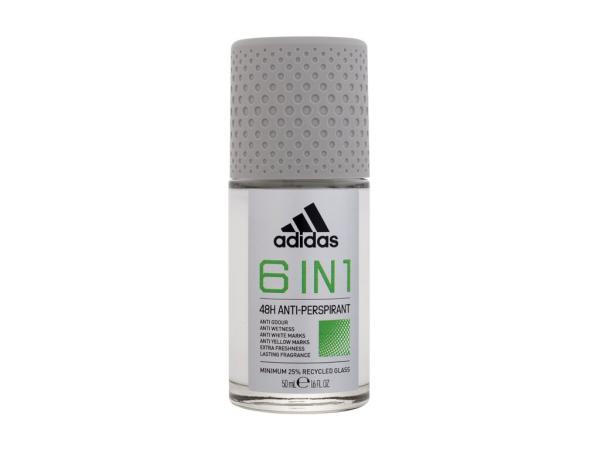 Adidas 6 In 1 48H Anti-Perspirant (M) 50ml, Antiperspirant