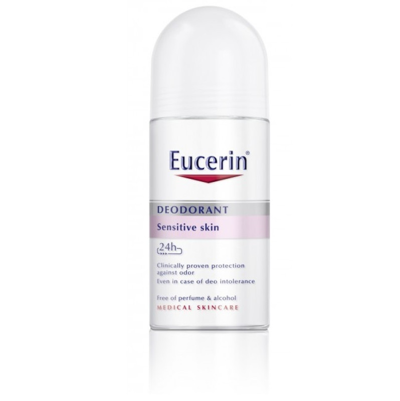 Eucerin Deodorant 24h (W) 50ml, Dezodorant Sensitive Skin