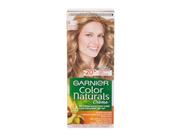 Garnier Color Naturals Créme 8 Deep Medium Blond (W) 40ml, Farba na vlasy