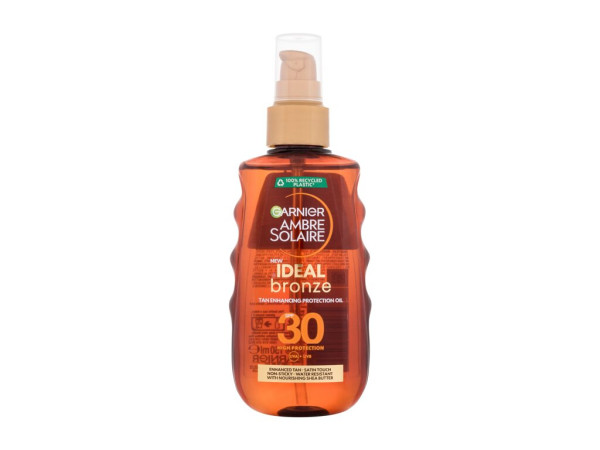 Garnier Ambre Solaire Ideal Bronze (U) 150ml, Opaľovací prípravok na telo SPF30