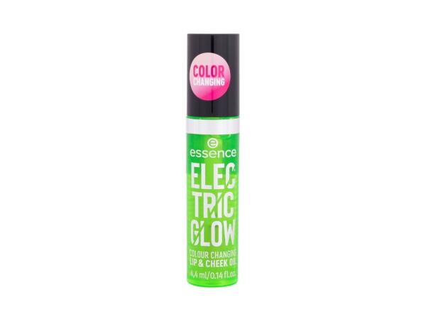 Essence Colour Changing Lip & Cheek Oil Electric Glow (W)  4,4ml, Olej na pery