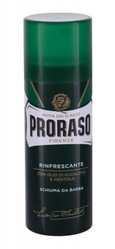 PRORASO Green Shaving Foam (M) 50ml, Pena na holenie