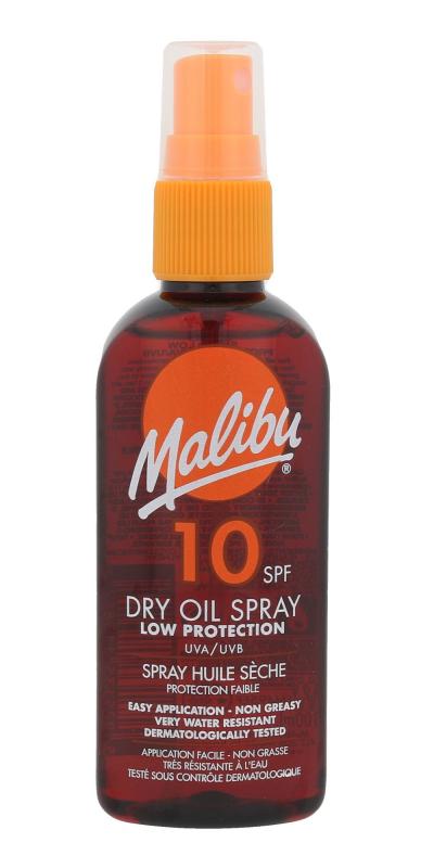 Malibu Dry Oil Spray (W) 100ml, Opaľovací prípravok na telo SPF10