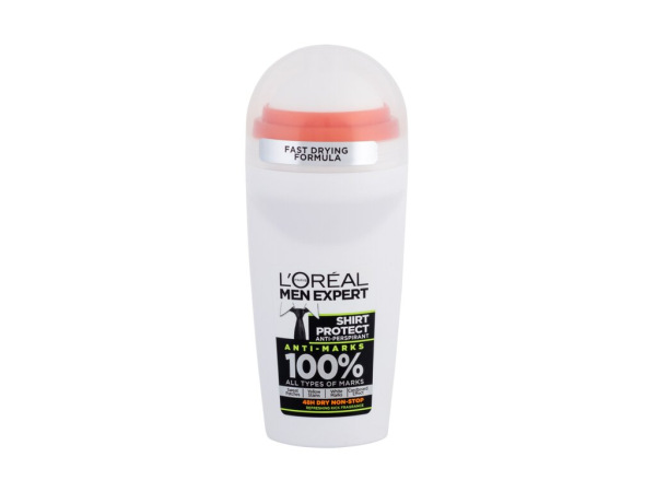 L'Oréal Paris Men Expert Shirt Protect (M) 50ml, Antiperspirant 48H