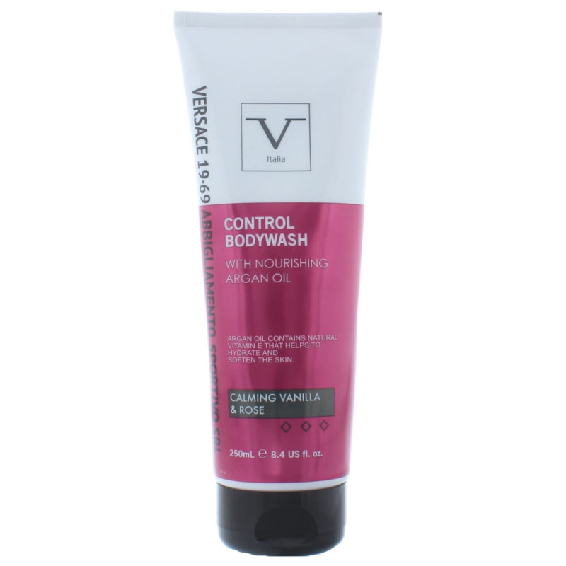 Versace 19.69 Control Bodywash Calming Vanilla & Rose 250ml (W), Sprchovací gél
