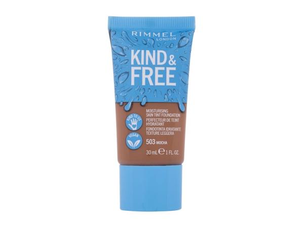 Rimmel London Kind & Free Skin Tint Foundation 503 Mocha (W) 30ml, Make-up