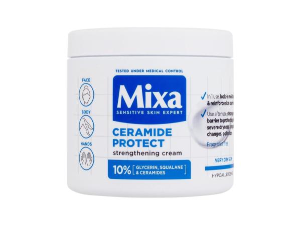 Mixa Strengthening Cream Ceramide Protect (W)  400ml, Telový krém